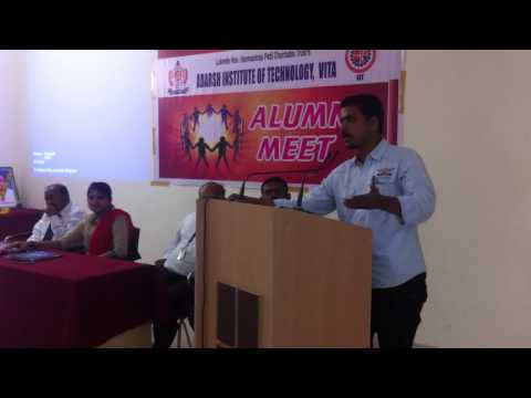 Alumni Meet 2015 at Adarsh Instittute of Technology Vita