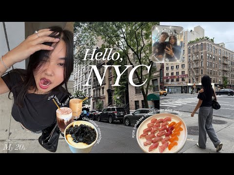 my life in New York City 🍎 | brown butter lattes, the Met & chinatown rice rolls!