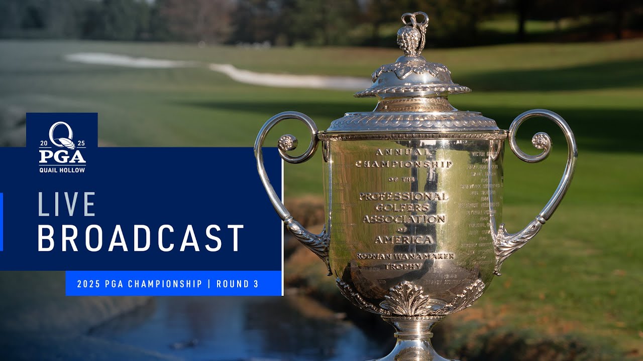 LIVE | Round 3 of 2025 PGA Championship ⛳
