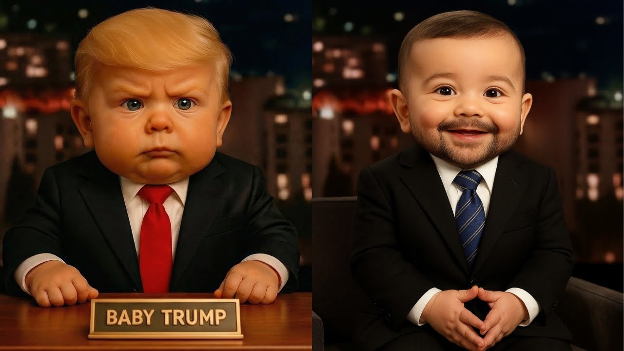 Baby Trump Hosts Late Night with Baby Jimmy & Baby Maduro