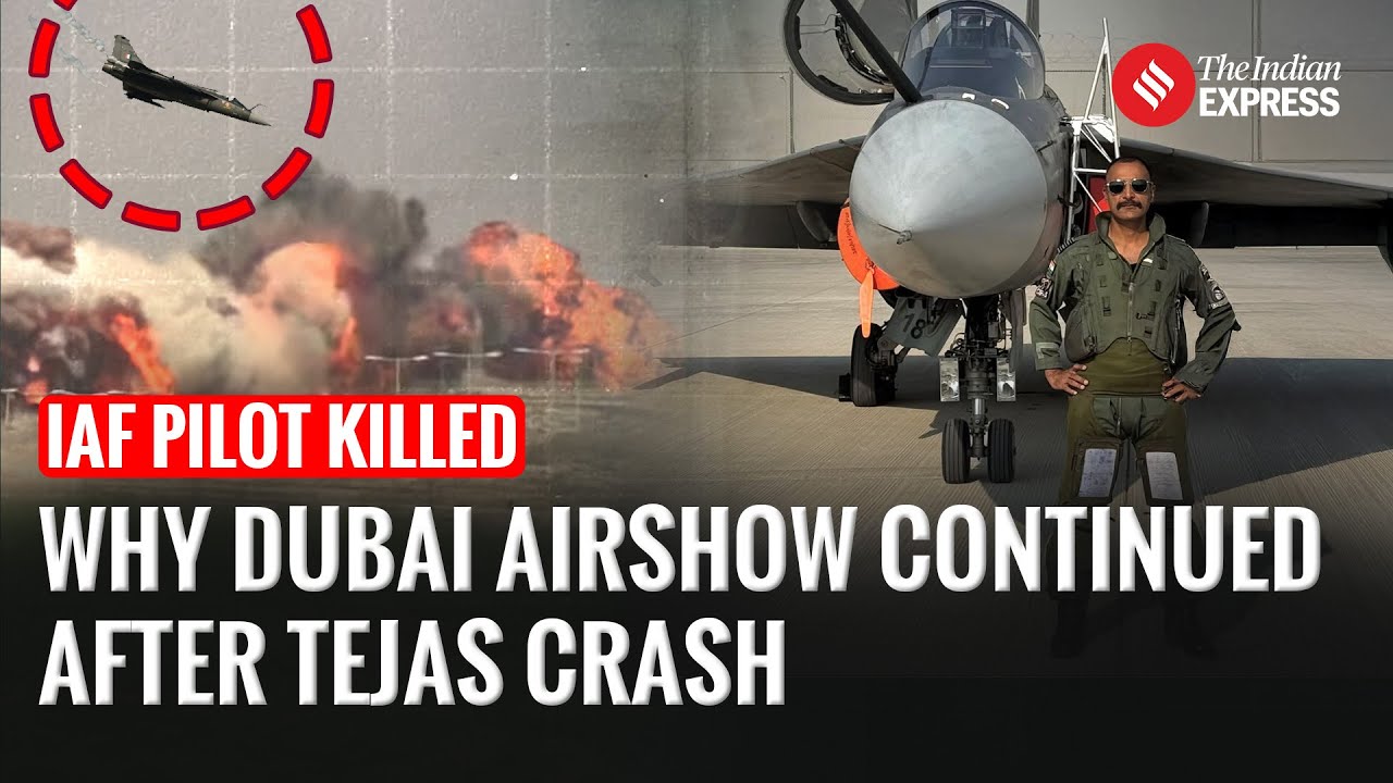 IAF Pilot Dies Mid-Show — Why Dubai Airshow Refused to Stop After Tejas Crash