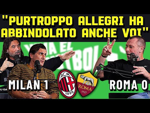 LA "LITE" tra CASSANO, ADANI e VENTOLA che DIFENDONO ALLEGRI su MILAN-ROMA 1 0 a VivaElFutbol