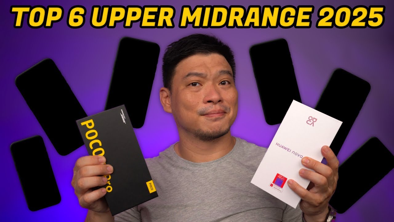 Top 6 Premium Midrange Smartphones for 2025 📱