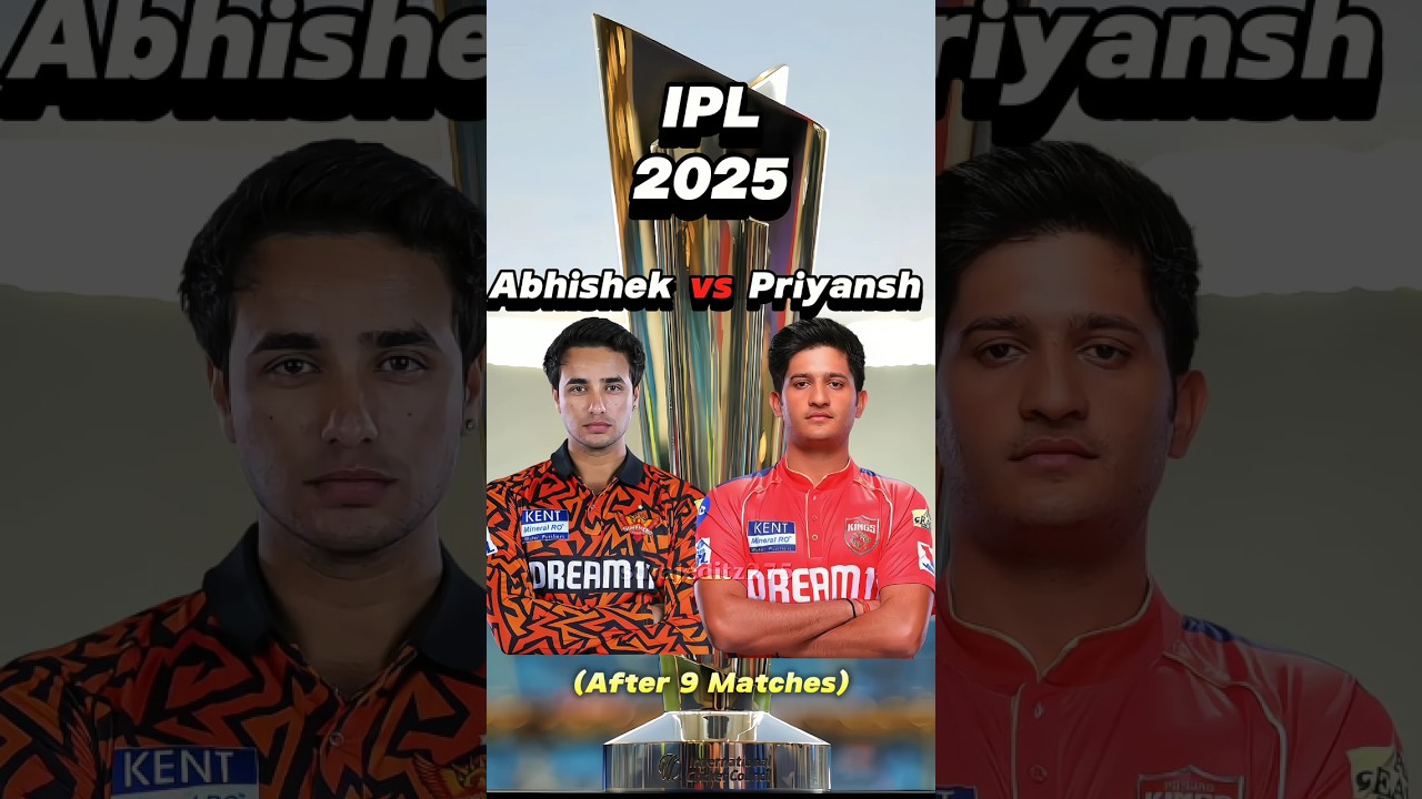 Abhishek Sharma vs Priyansh Arya in IPL 2025 🔥
