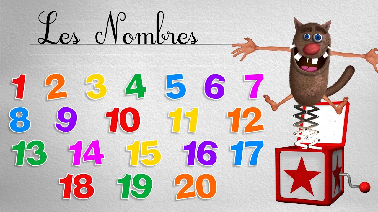 Foufou le Chien Apprend les Nombres aux Enfants 🐶 - Vidéo Éducative en 4K