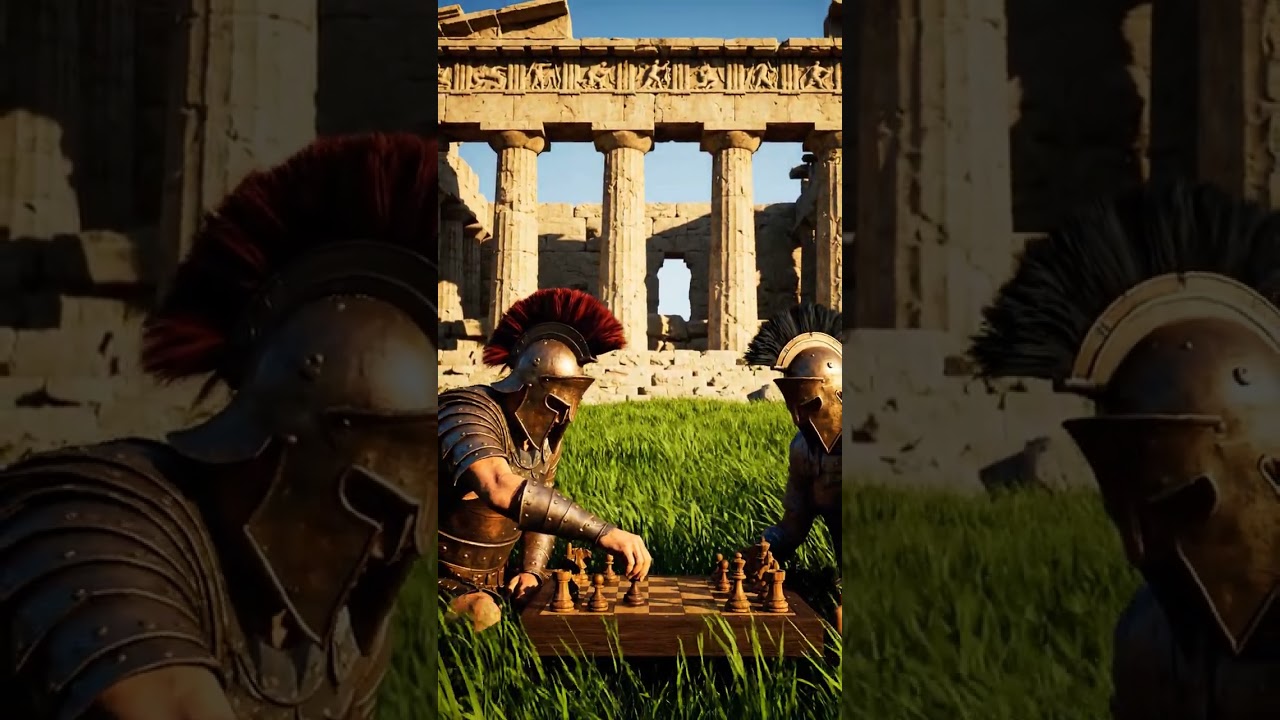 Epic Spartan Clash in the Game of Kings 🏆 | Legendary Chess Battle