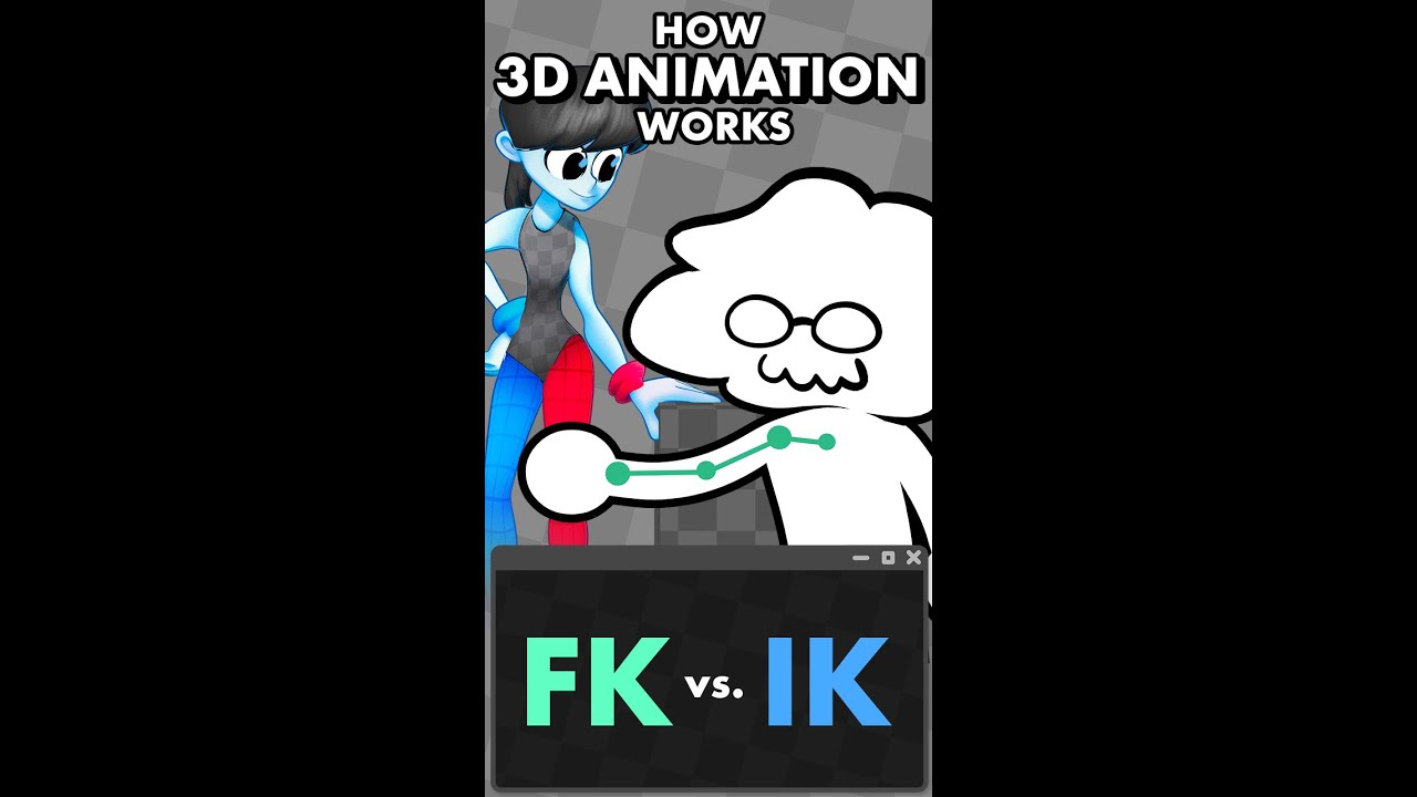 3D Animation: FK vs. IK Explained ๐ฅ