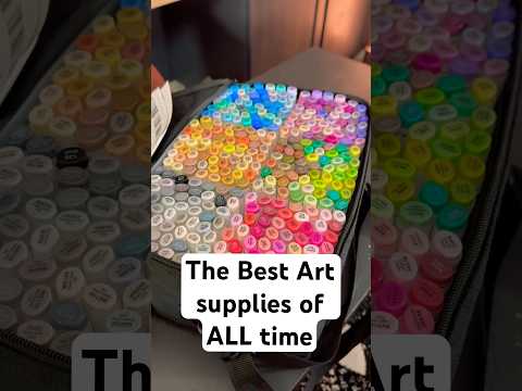 The Best Art Supplies Of All Time 🎨✏️ #artist