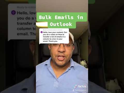 Send Bulk Emails from Excel to Outlook π§
