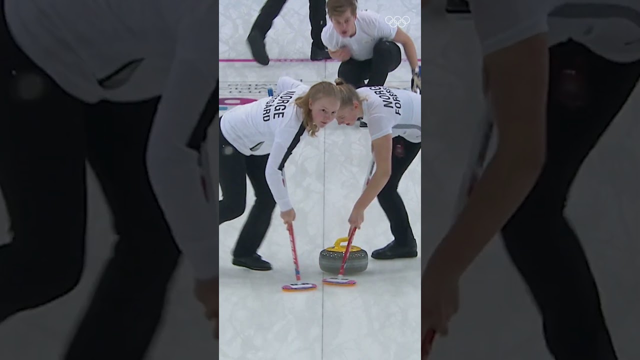 Watch the Exciting Norwegian Curling Team Live! 🇳🇴🔥 #Gangwon2024