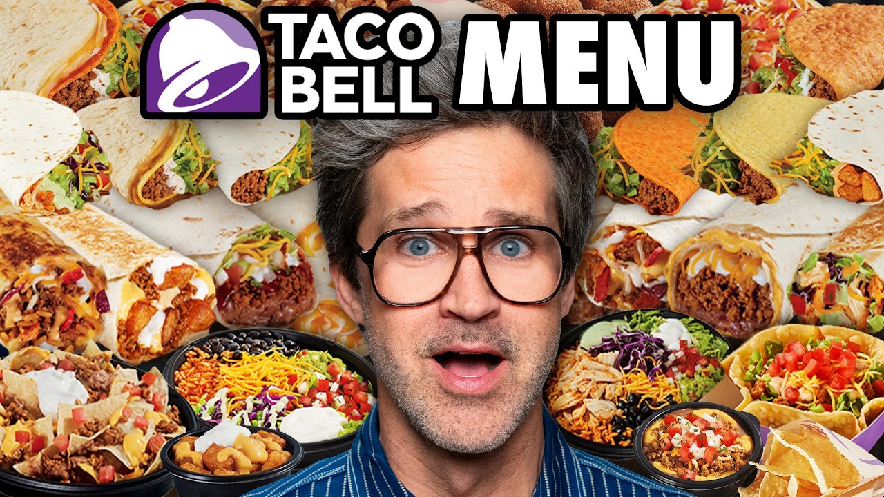 Tasting Every Taco Bell Menu Item 🌮