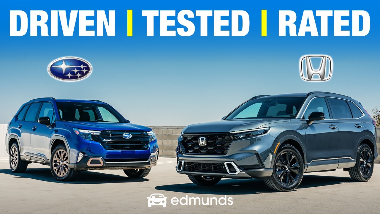Honda CR-V Hybrid vs. Subaru Forester Hybrid 🚗