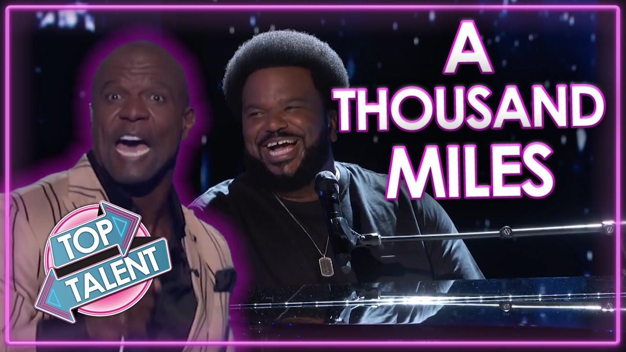 Terry Crews & Craig Robinson's Hilarious 'A Thousand Miles' on AGT 🎤