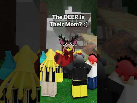 The DEER Is Their Mom? 😢 | Roblox 99 Nights in the Forest