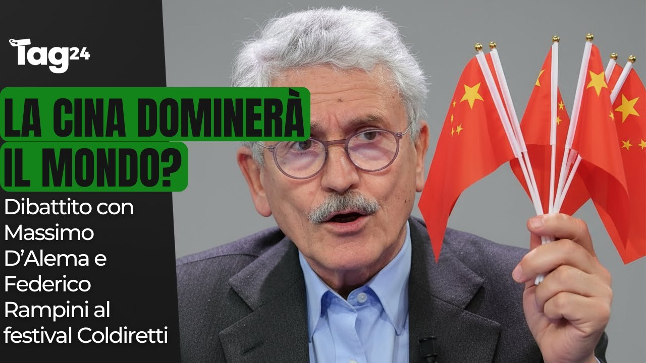 La Cina Dominerà il Mondo? Il Dibattito tra Rampini e D'Alema al Festival Coldiretti 🌍