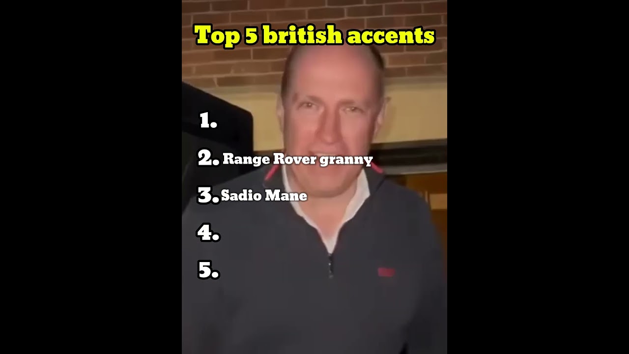 Top 5 Worst British Accents 😅