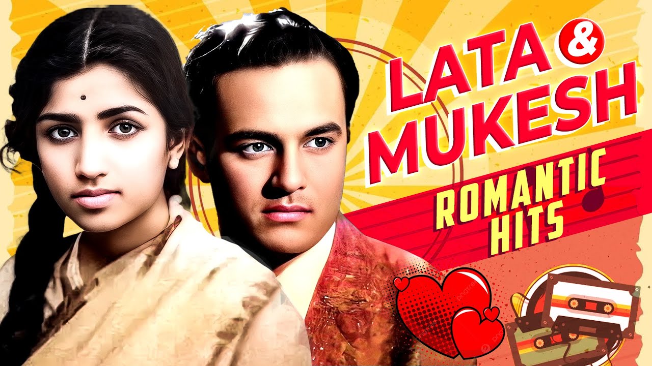 Romantic Duets by Lata & Mukesh 🎶 Evergreen Bollywood Love Songs