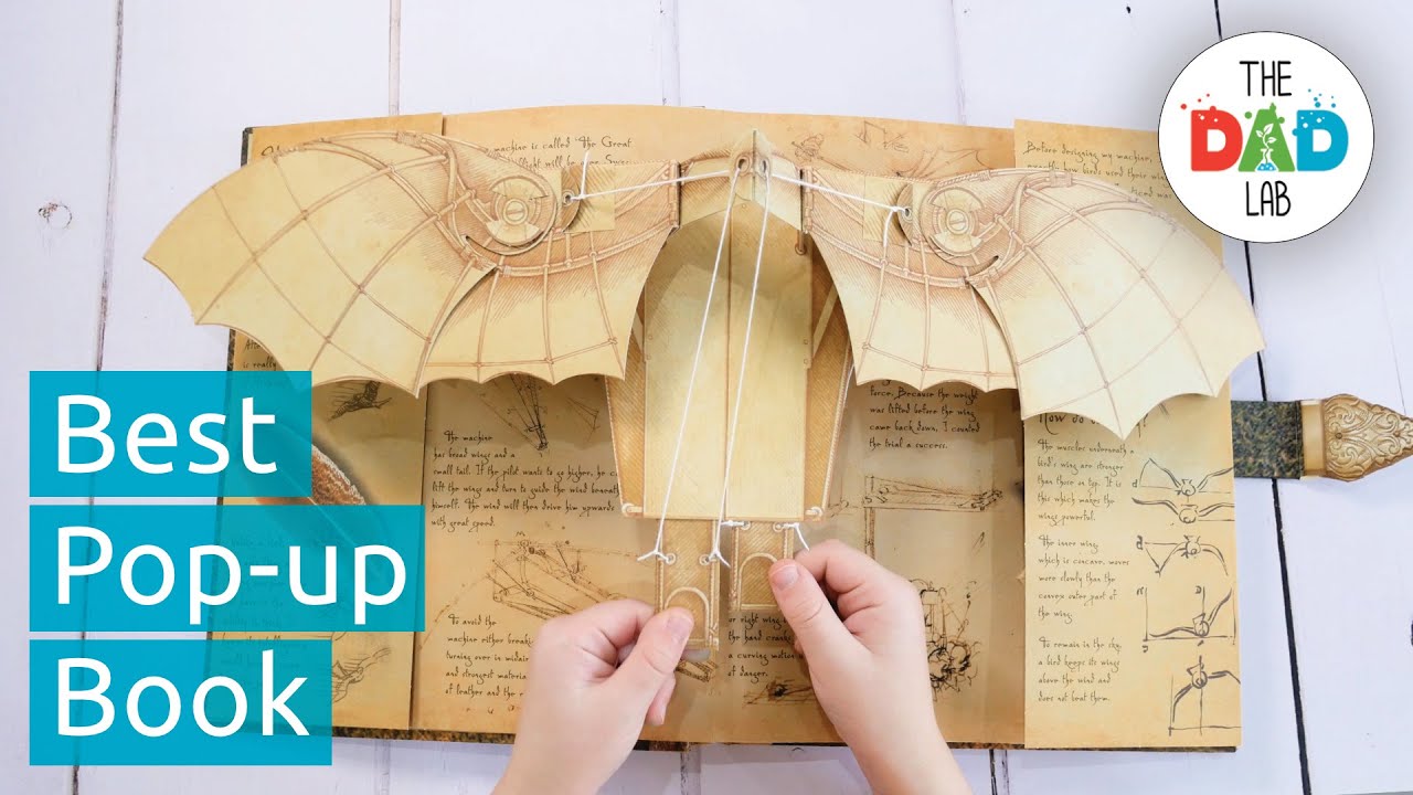 Leonardo Da Vinci Inventions | Top Pop-Up Kids' Books