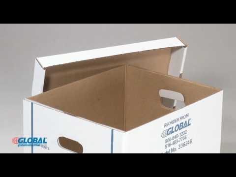 GlobalIndustrial: Heavy-Duty 200-File Storage Box 📁