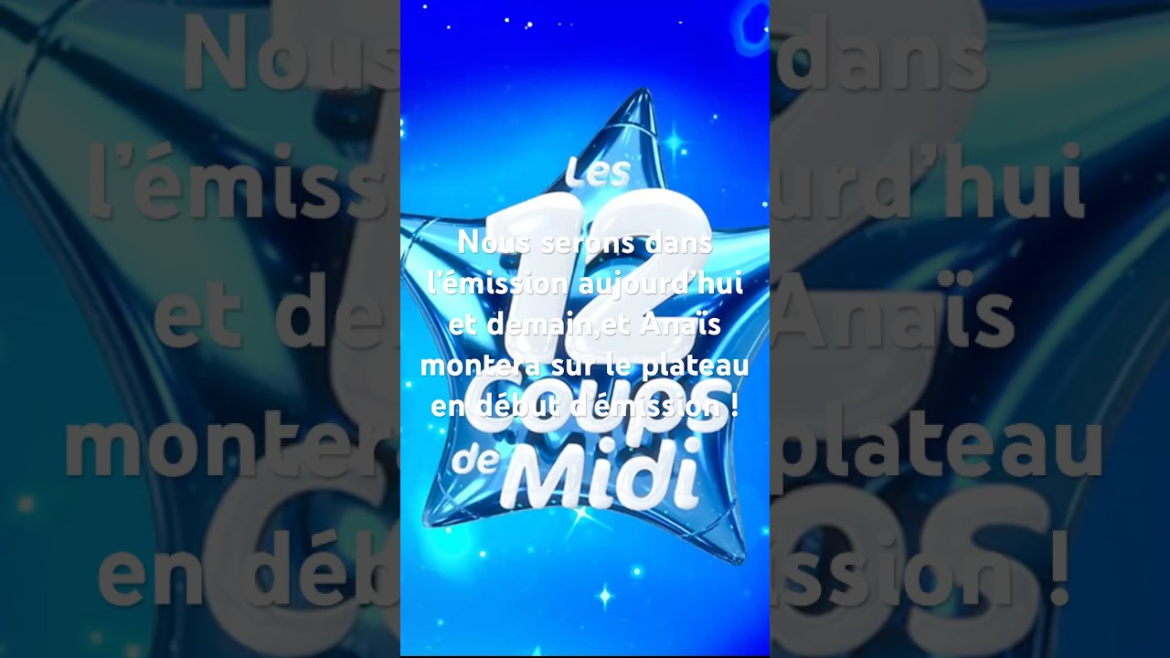 La famille Blue dans Les 12 Coups de Midi : Surprise et Émotion en Direct ! 🎉
