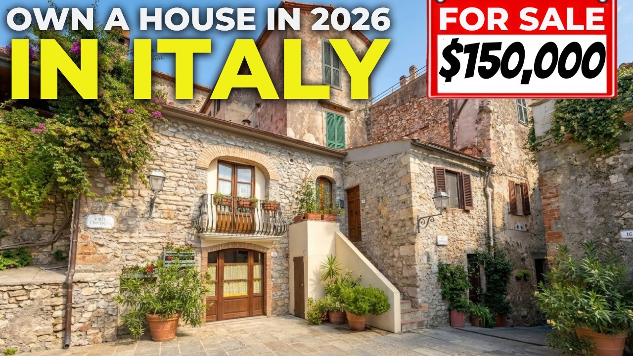 Top 5 Italian Villages to Retire & Buy a Home in 2026 🇮🇹