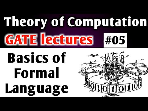 Basics of formal Language in Theory of Computation in Hindi | TOC GATE lectures