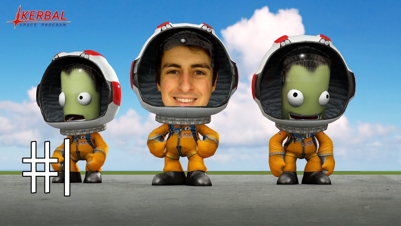SimonOxfPhys plays Kerbal Space Program #1: First Flight