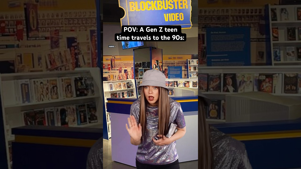 Gen Z Teen Time Travels to the 90s 🕰️