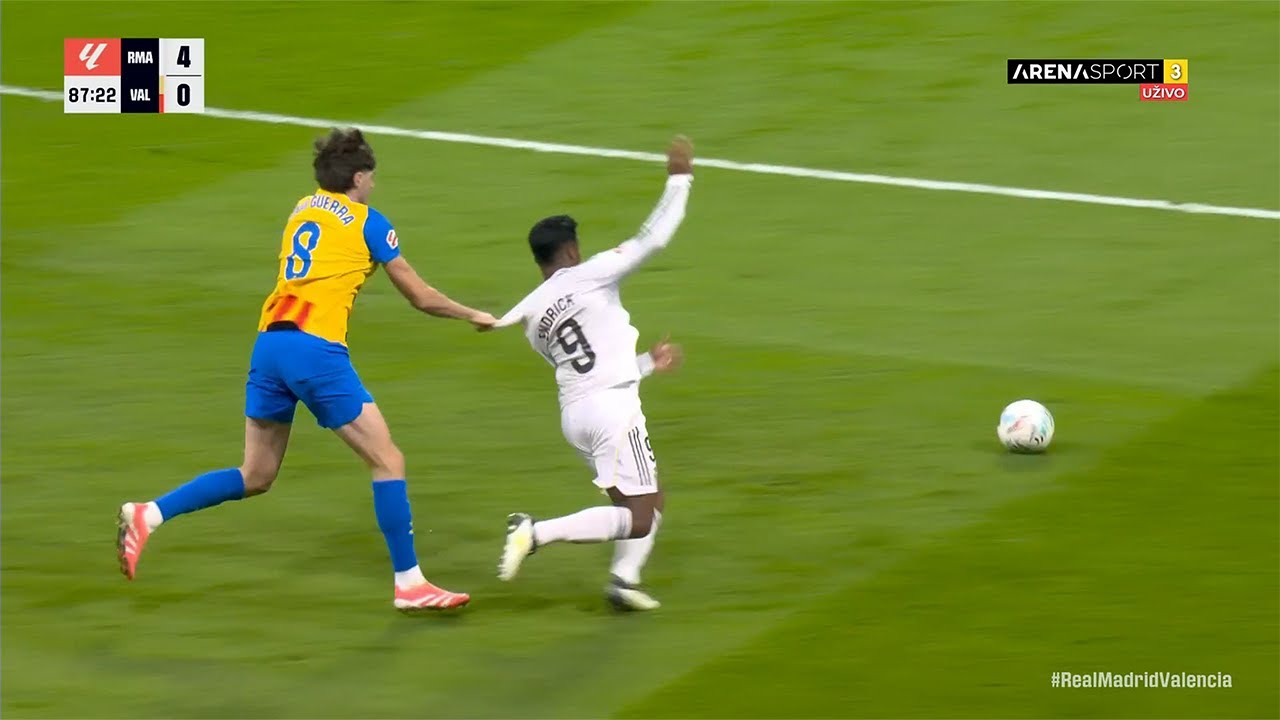 Endrick's Performance Against Valencia | 2025-2026 Highlights