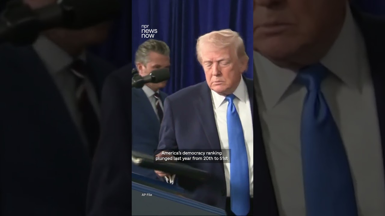 Trump pushing the U.S. towards authoritarianism, survey finds