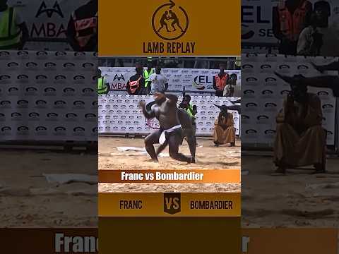 Franc vs Bombardier #luttesénégalaise #lamb #franc #bombardier