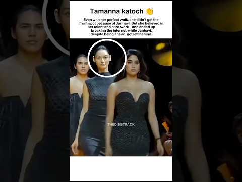 she deserves this👏 #tamannakatoch #shorts #trending #youtubeshorts #catwalk #fashionshow #viralvideo