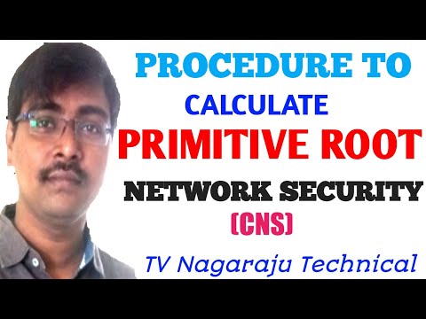 PROCEDURE TO CALCULATE PRIMITIVE ROOTS OF A NUMBER || MATHEMATICS OF ASYMMETRIC CRYPTOGRAPHY