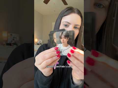 Unboxing my stray kids freebies for my group order! #kpopphotocard #straykids