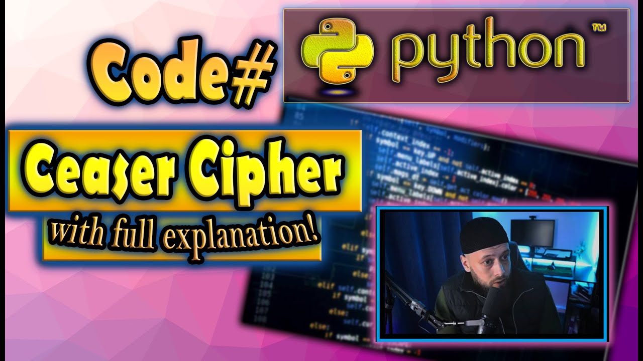 Learn Caesar Cipher Cryptography with Python 🐍 | Easy Tutorial for Beginners