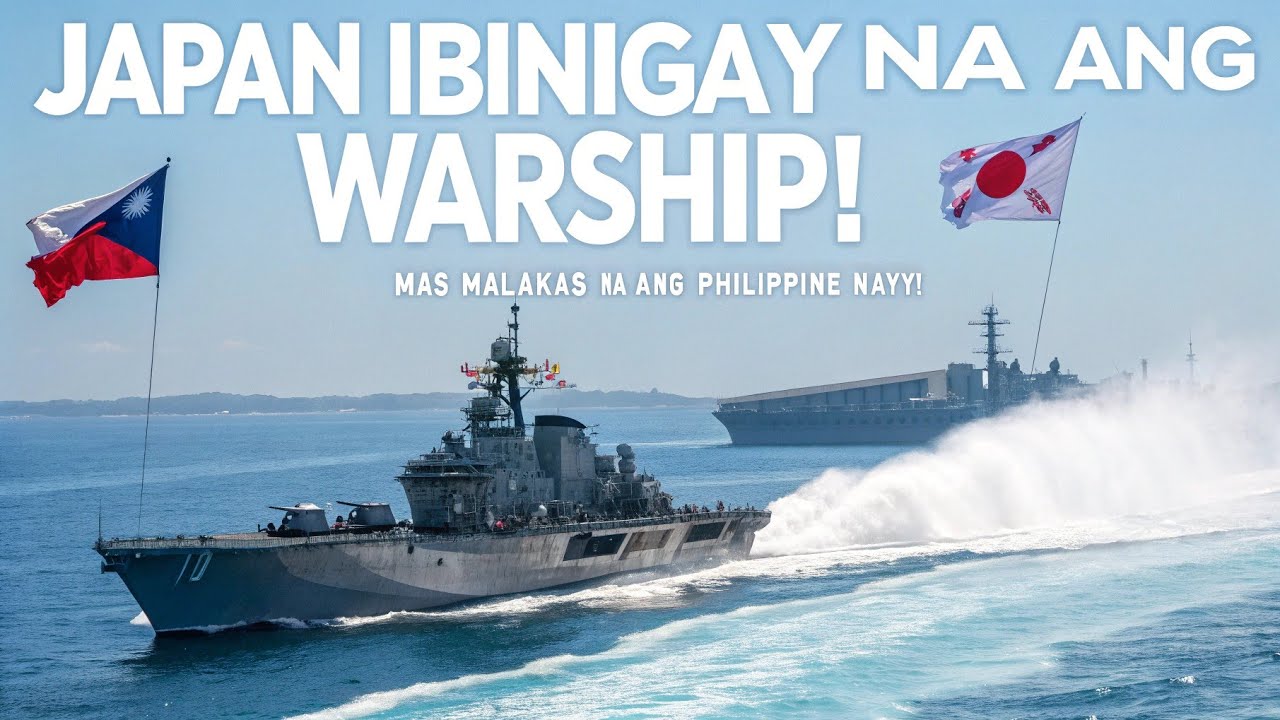 🇵🇭🔥 “Japan Ibinigay na ang Warship! Mas Malakas na ang Philippine Navy sa West Philippine Sea!” 🚢💪