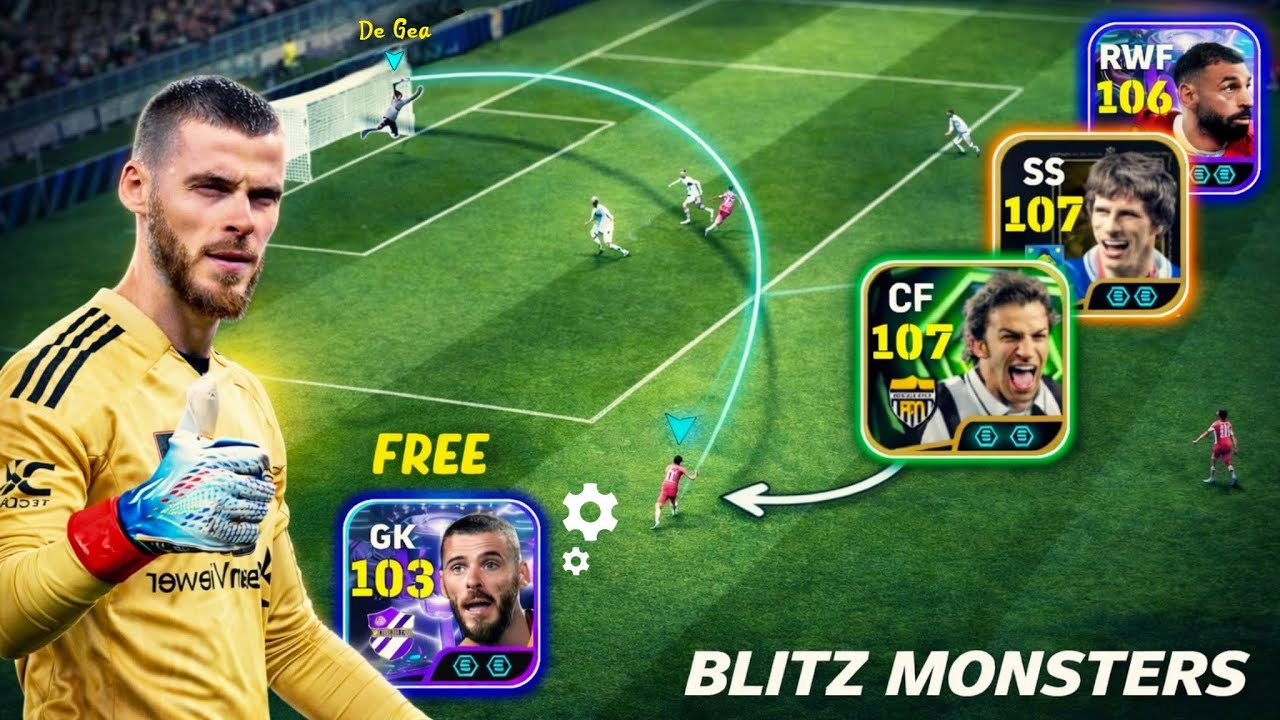 Efootball 2026: Showtime De Gea & New Blitz Features 🧤