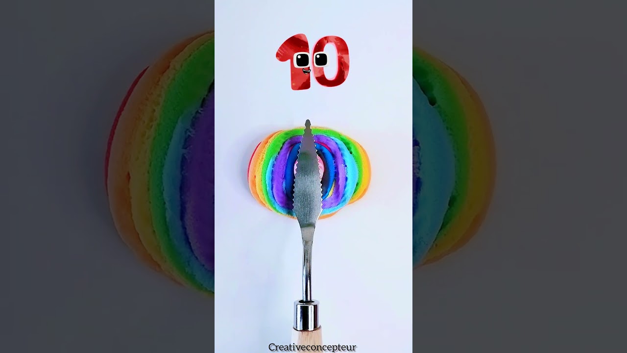 Exploring Wonderland Numbers 0 to 10 through Color Mixing