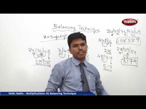 Balancing Technique in vedic maths | Speed Maths | Vedic Mathematics