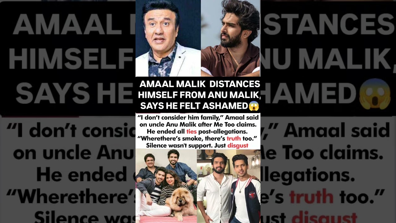 Amaal Malik Distances from Anu Malik