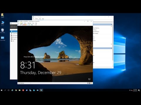 Windows Server 2016: Hyper-V & VM Setup Guide