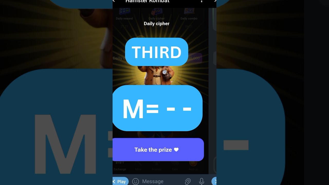 Hamster Daily Cipher Code | Date: 26-06-2024 | Exclusive Video