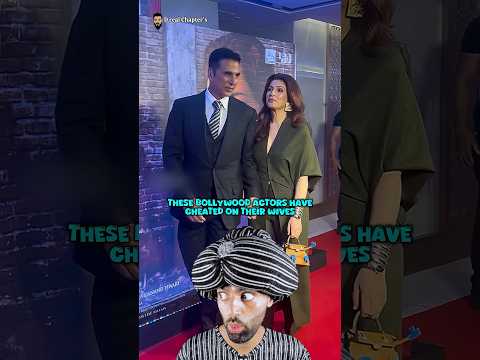 Bollywood Actors Who Had Affairs In Their Marriage’s #bollywood #srk #akshaykumar #amirkhan