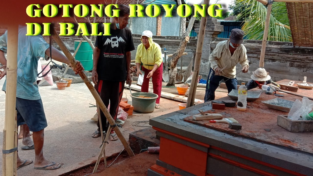 Gotong Royong di Bali: Kegiatan Desa Adat Belayu