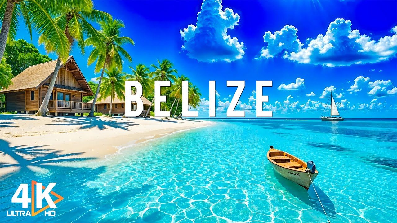 Discover Belize in Stunning 4K: Pristine Beaches, Colorful Reefs & Ancient Mayan Sites 🌴