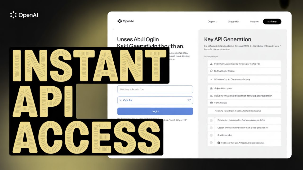 How to Get ChatGPT API Key