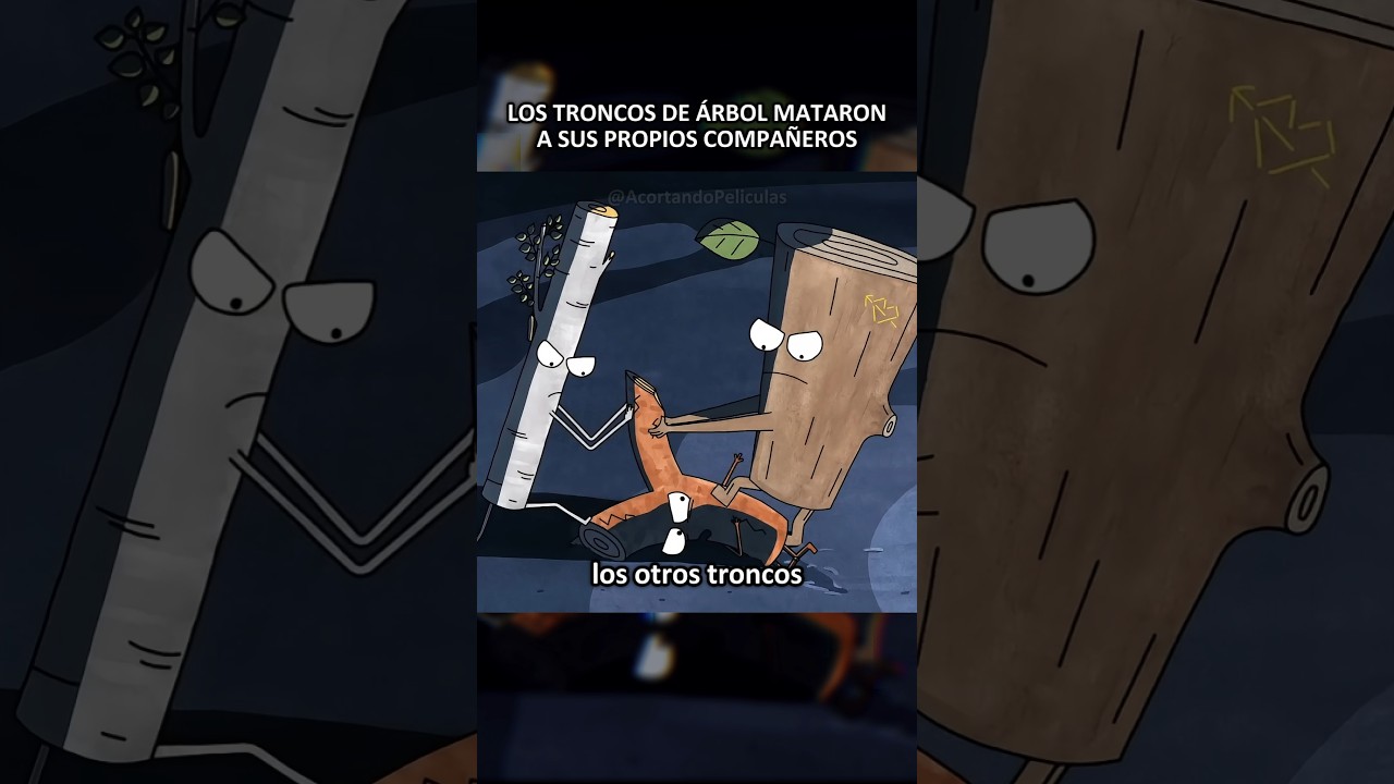 Árboles asesinos en el cortometraje Timber 🌳
