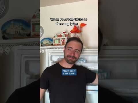 I thought this song was about boom boom pow? #90s #90smusic #funny