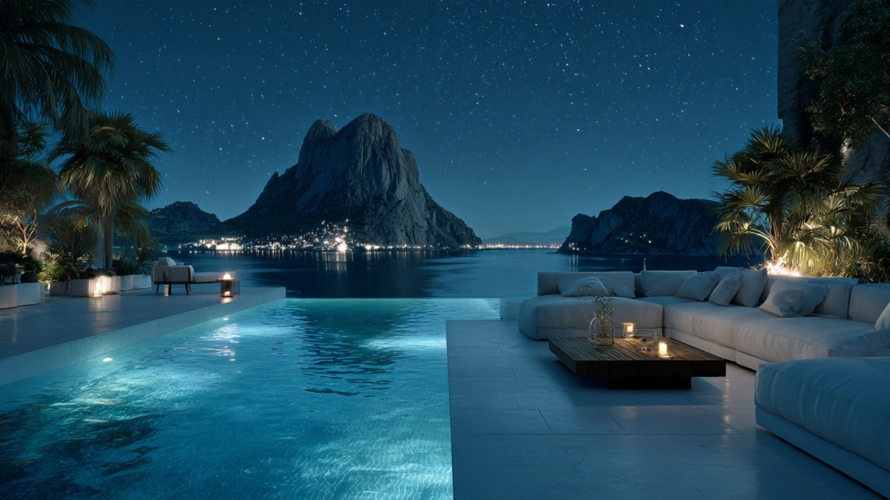 Luxury Lounge Music for Midnight Ocean Relaxation 🌊