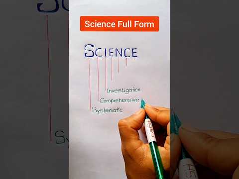Science Full Form || Full Form of Science || Science information #shorts #shortfeed
